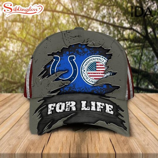 Discover Indianapolis Colts Independence Day For Life Baseball Cap