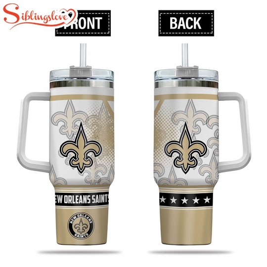 New Orleans Saints Amazing Design football Tumbler 40Oz