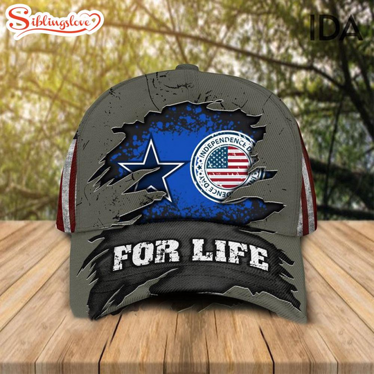 Dallas Cowboys Independence Day For Life Baseball Cap