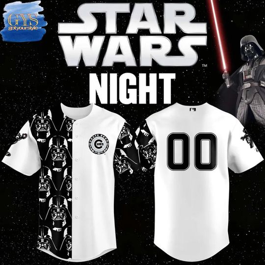 South Bend Cubs 2025 Star Wars Night Limited Edition Baseball Jersey