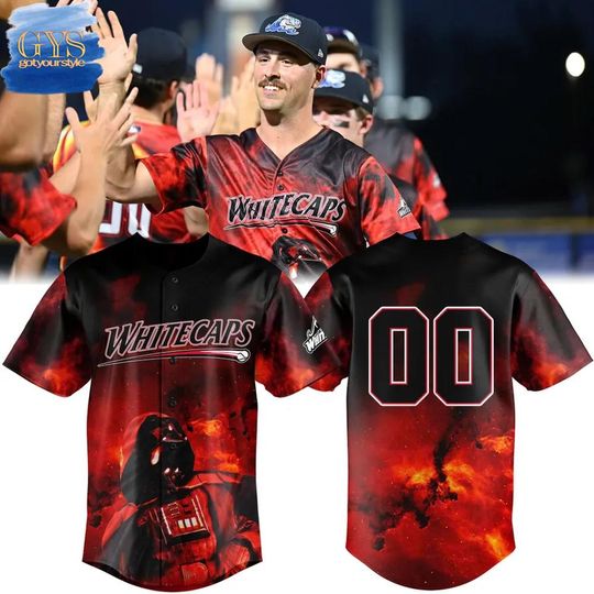 Discover West Michigan Whitecaps x Star Wars Special Edition Baseball Jersey