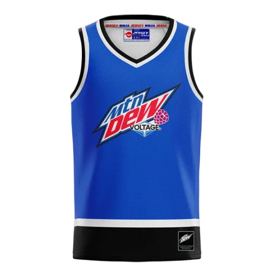 Discover Mountain Dew Voltage Pro Player Blue Performance Tank