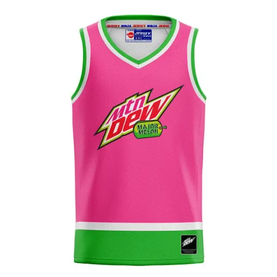 Discover Mountain Dew Major Melon Pro Player Pink Performance Tank