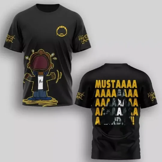 Discover New Kendrick Lamar MUSTARD 3D Shirt Classic 3D T-shirt Unisex TR342