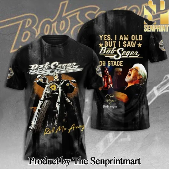 Discover Bob Seger 3D Full Printed Shirt Full size S-5XL Unisex BL416