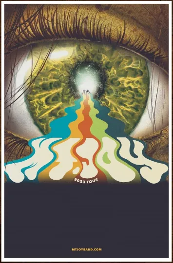 Discover MT JOY Fall 2023 Tour Ltd Ed New RARE Tour Poster +BONUS Indie Rock Folk Poster