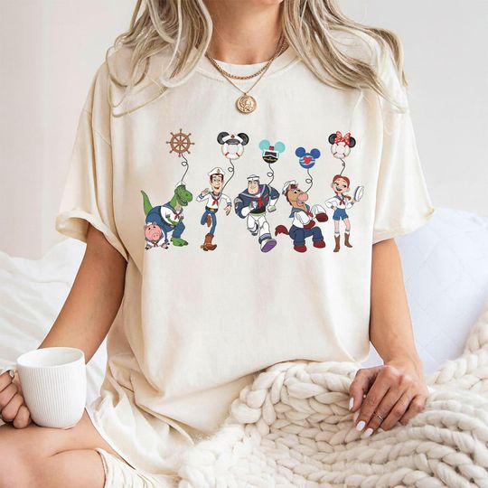 Discover Disney Toy Story Cruise Tshirt, Buzz Woody Pixar Day Sea Tshirt, Pirate Disney Cruise Trip Tshirt
