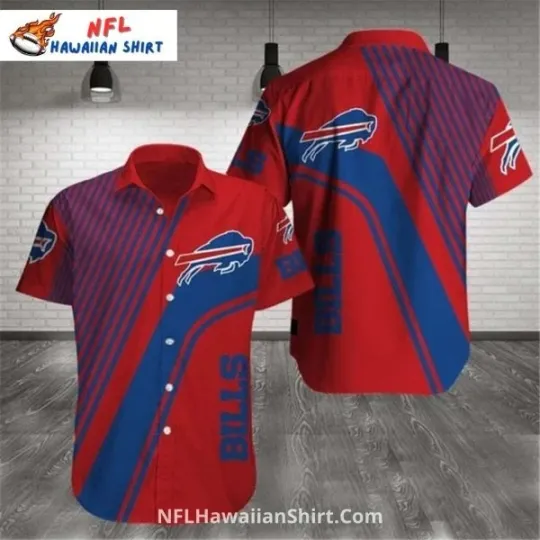 Discover Buffalo Football Floral Pattern With Team Logo Hawaiian Shirt