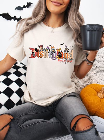 Discover Disneyland Trick or Treat Shirt, Disney World Spooky Season Sweater, Disney Halloween Tour