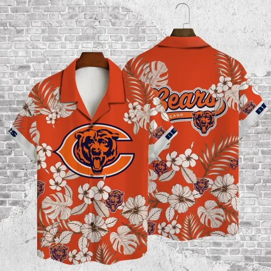 football Hawaiian Shirt Chicago Football Signature Style