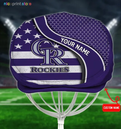 Discover Colorado Baseball Team Rockies Jeff Cap Driving Cap Flat Cap Golf Cap