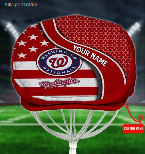 Discover Washington Baseball Team Nationals Jeff Cap Driving Cap Flat Cap Golf Cap
