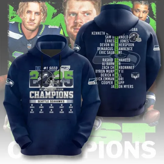 Discover Seahawks 3D Hoodie Men Women Casual Streetwear