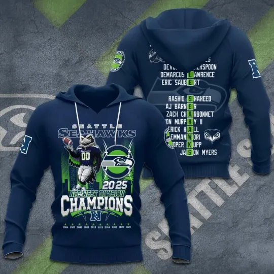 Discover Seahawks 3D Hoodie Men's Sportswear Apparel