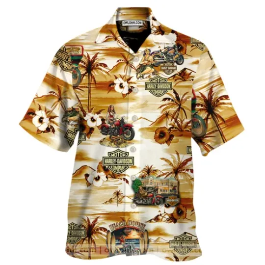 Discover Haarleyy Davidson Hawaii Hawaiian Shirt
