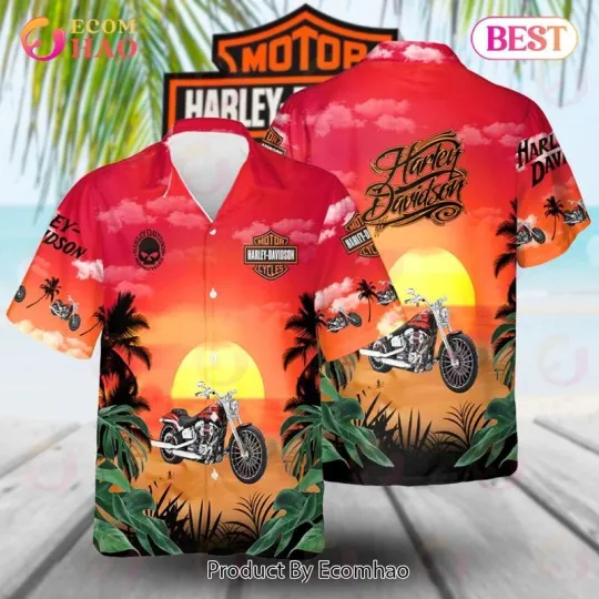 Discover Hawaiian Shirt Haarleyy Davidson Hawaii Shirt