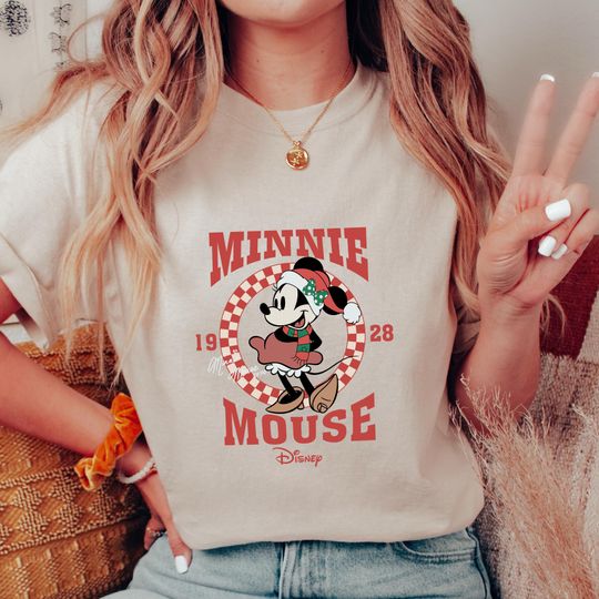 Discover Mickey And Minnie Mouse 1928 Shirt Couples, Retro Disney Design Tee, Mickey Mouse 1928 Christmas Shirt