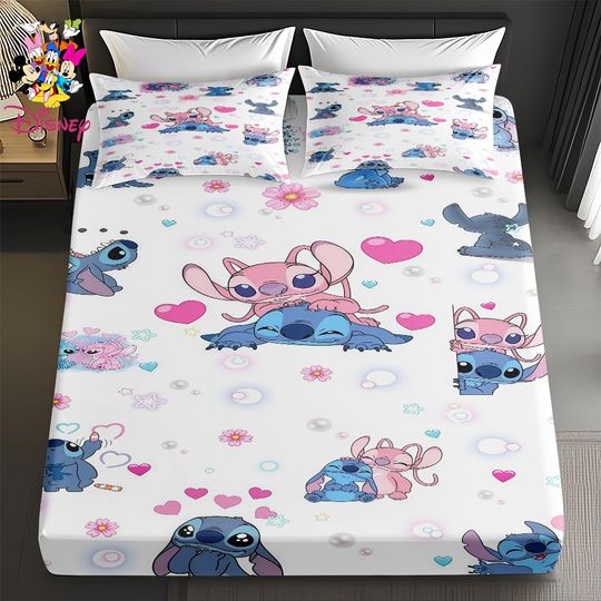 Disney Stitch and Angel Bedding Set