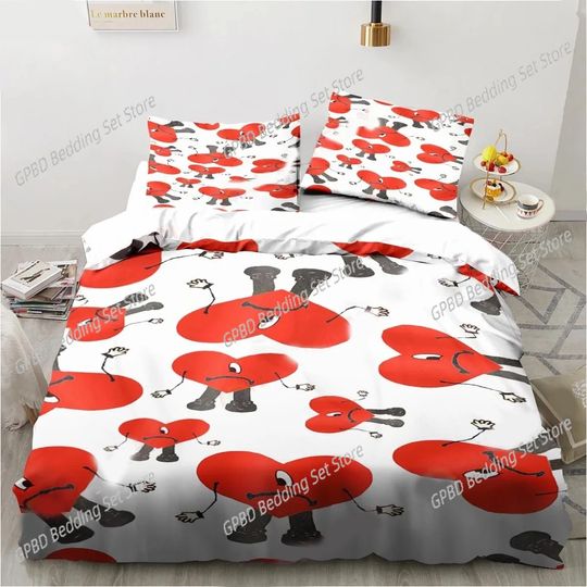 Discover 3D Printing Funny Bad Bunny Un Verano Sin Ti Bedding Set Duvet Cover Bed Set Quilt Cover Pillowcase Comforter king Queen Size