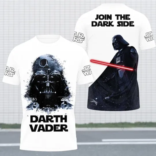 Discover Star Wars Darth Vader Join The Dark Side Galaxy's Edge Tshirt 3D