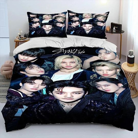 3D Stray Kids Kpop Bedding Set