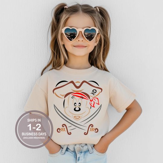 Discover Minnie Mouse Pirate Shirt, A Pirates Life For Me Shirt, Disney Pirate Shirt, Disney Cruise Shirt