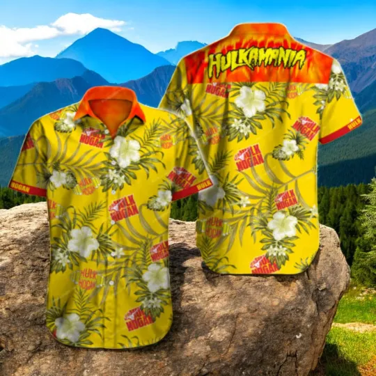 Hulk Hogan Hawaiian Shirt