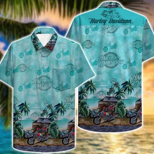 Discover Hawaiian Shirt Haarleyy Davidson Hawaii Shirt