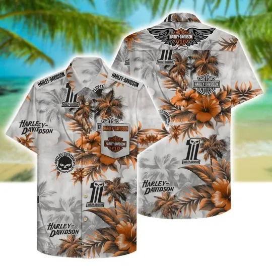Discover Hawaiian Shirt Haarleyy Davidson Hawaii Shirt