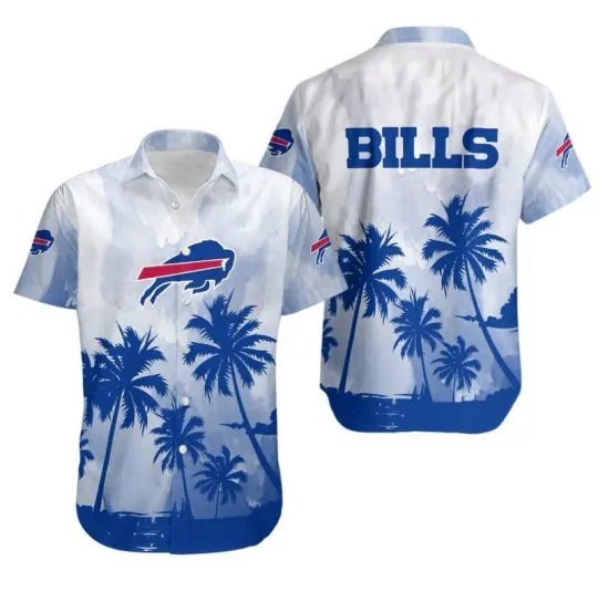 Discover Buffalo Football Coconut Trees football Gift For Fan Hawaiian Shirt & Short
