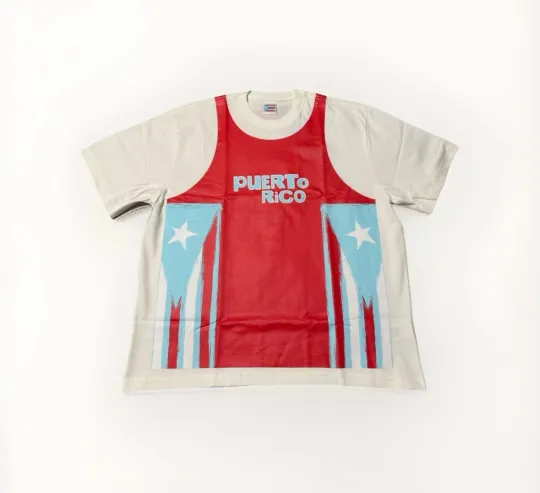 Discover Men's Large- Bad Bunny Residencia en el Choli T-Shirt 'Benito Jersey'