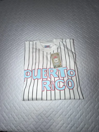 Discover Bad Bunny Benito Baseball Shirt Jersey | Benito 94 | Size Medium "DTMF"