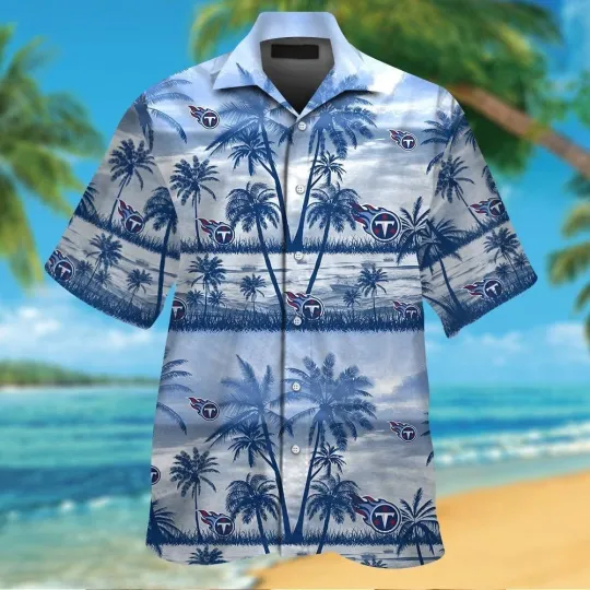 Discover Tennessee Football Short Sleeve Button Up Tropical Hawaiian Shirt VER025