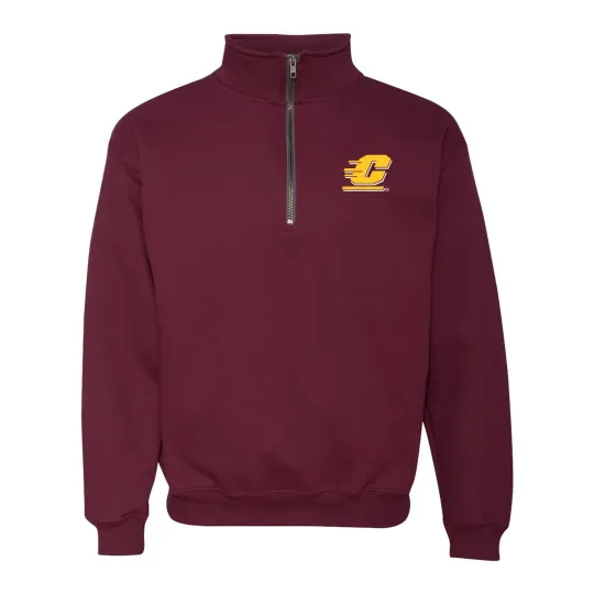 Central Michigan Chippewas Quarter Zip Pullover Sweatshirt