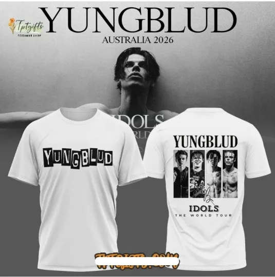 Yungblud The World Tour 2026 Australia 3D Shirt