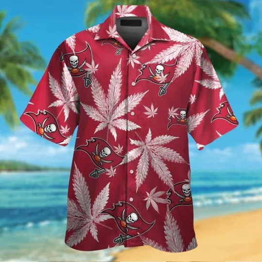 Discover Tampa Bay Football Short Sleeve Button Up Tropical Hawaiian Shirt VER09