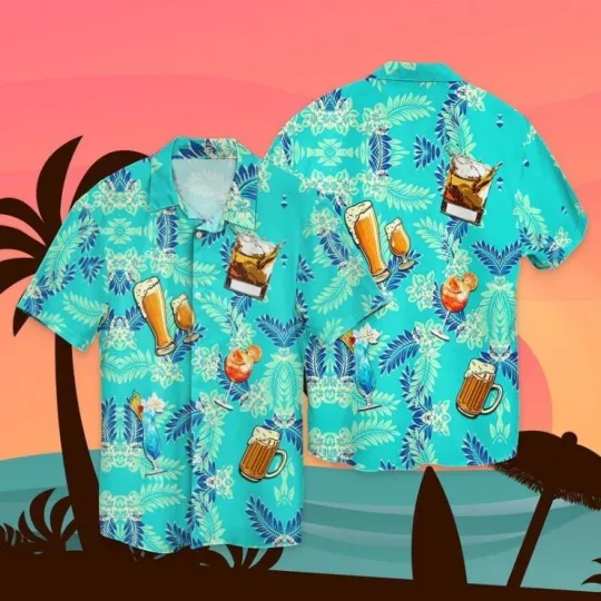 Discover Drink Summer Hawaiian Shirt