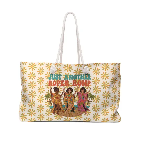 Discover Roper's Romp Collection-Retro Floral Weekender Bag