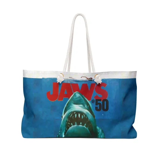 Discover Vintage Jaws 50th Anniversary Weekender Bag