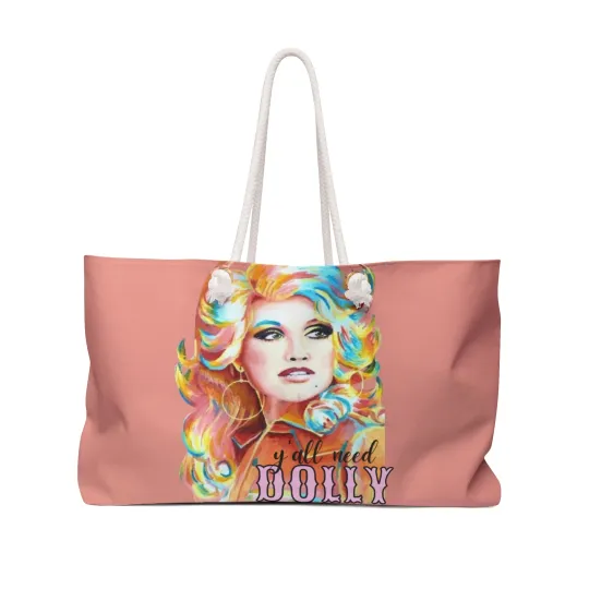 Discover Dolly Parton Cup of Ambition Weekender Bag