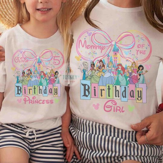Discover Personalized Disney Birthday 2026 Shirts, Mickey Birthday Shirt, Disney Birthday Girl, Birthday Squad, Disney Best Birthday Ever Party Tee