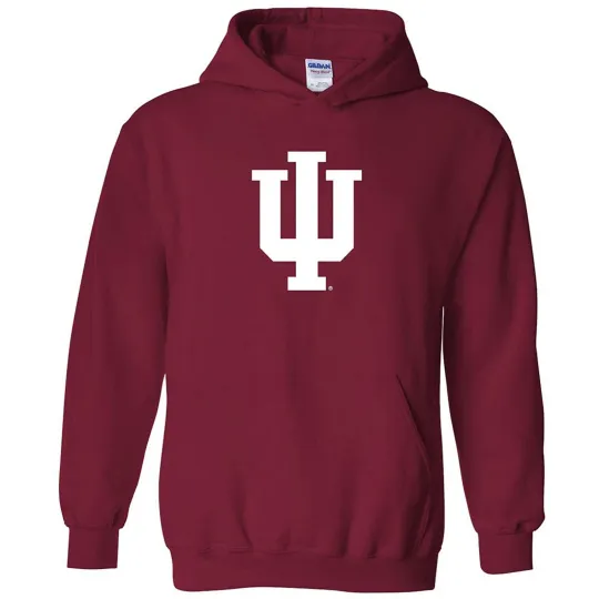 Discover Indiana Hoosiers Primary Logo Unisex Hoodie