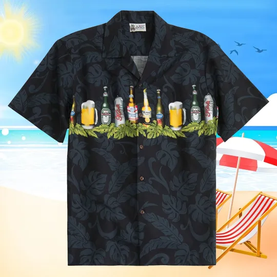 Discover Beer 4 Life Aloha Hawaiian Shirt For Hawaii Fans