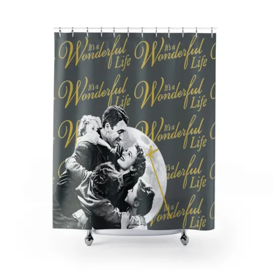 Discover It's a Wonderful Life- Shower Curtains