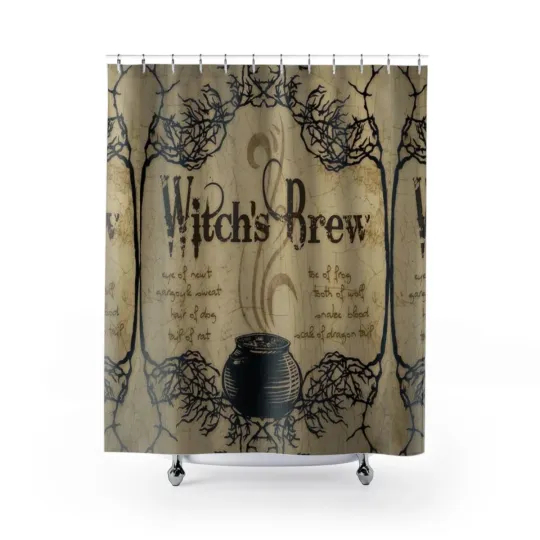 Discover Witches Brew- Shower Curtains