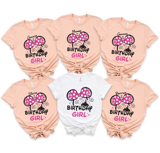 Discover Custom Disney Birthday Shirt,Disney Birthday Girl Shirt,Disney Birthday Squad Shirt,Disney Birthday Group Shirts,Birthday Crew Shirt,Disney