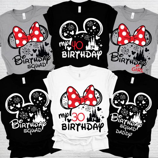 Discover Disney Birthday Girl and Boy Shirt, Disney Birthday Family Shirt, Disney Trip 2026, Disney Birthday Squad Shirt, Disney Birthday Girl Shirts