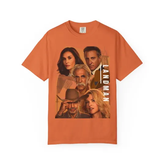 Discover Landman TV Drama Cast T-Shirt