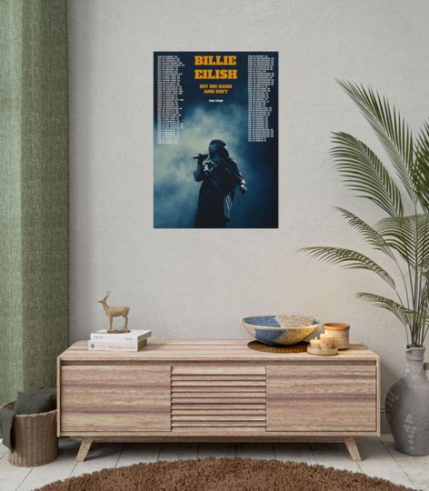 Discover Pop Inspired Tour Poster | Concert Nostalgia