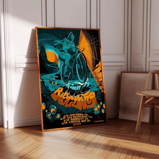 Discover The Disco Biscuits West Coast Tour 2026 Poster